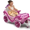Image 4: Disney Princess 6v Electric Ride-on Horse & Carriage 