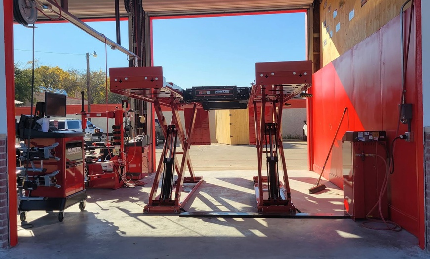 Image 8: Semi or Full Synthetic Oil Change with Tire Rotation - 5 Quarts