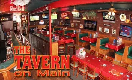 $10 for $20 Worth of Burgers and Drinks at The Tavern on Main - Primary Image