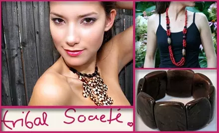 $25 for $50 Worth of Handmade Jewelry, Accessories, and More at Tribal Societé - Primary Image