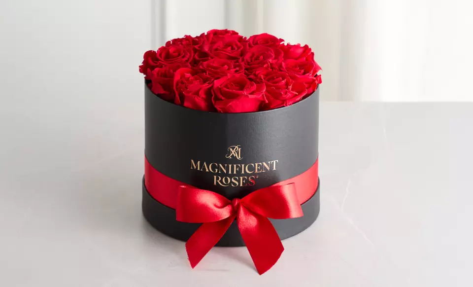 Next Day Delivery Valentine's Day Magnificent Roses® (1, 2, or 3 Dozen) from 1-800-Flowers.com (up to 25% off)