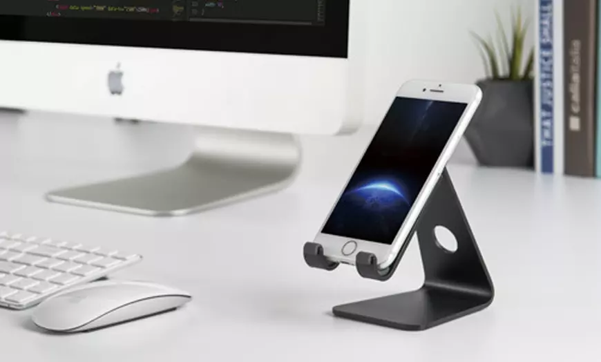 Image 37: Aluminium Stands for Phones, Tablets & Laptops
