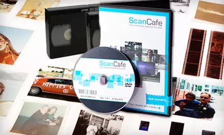 $40 for $100 Worth of Photo and Video Digitization Services from ScanCafe - Primary Image