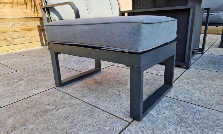 Image 6: Havana 6-Seater Corner Sofa Dining Set with Water-Resistant Cushions