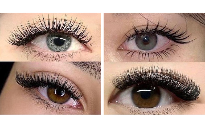 Image 1: Get Classic, or 3D or 6D Volumes Eyelash Extensions with Optional Fill