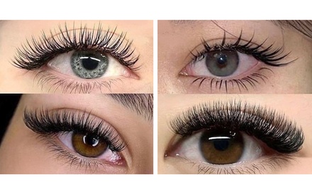 Full Set of Classic Eyelash Extensions - Sparkle And Pop Nails