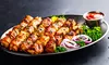 Experience Authentic Flavors: Shish Kebab Tray Set for 4-6 People or 10-12 People at Kabob Place (Up to 20% Off)