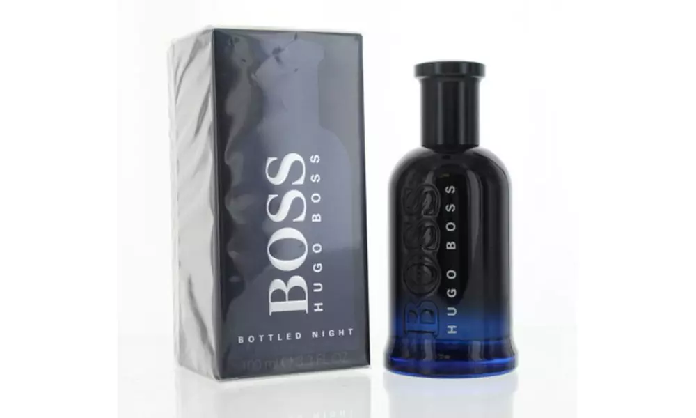 Boss #6 Bottled Night By Hugo Boss 3.3 Oz Eau De Toilette Spray New In Box Men - Second Medium