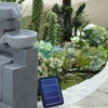 Image 3: Outdoor Multi-Tier Ceramic LED Fountain Water Feature