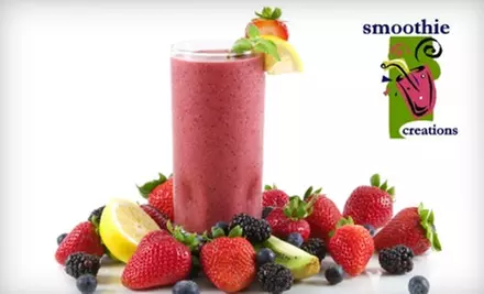$5 for Two 20-Ounce Smoothies at Smoothie Creations - Primary Image