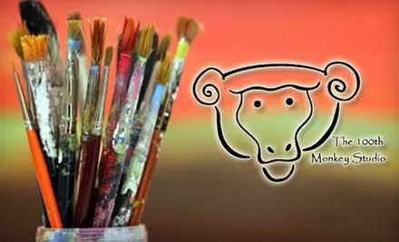 $20 for $40 Toward Open Studio Time or Any Class or Workshop at The 100th Monkey Studio - Primary Image