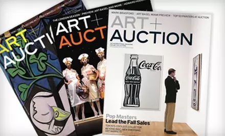 $40 for a One-Year Subscription to "Art + Auction" Magazine ($80 Value) - Primary Image