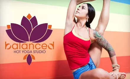 $35 for Five Drop-In Classes at Balanced Hot Yoga Studio ($80 Value) - Primary Image