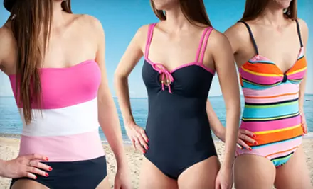 Anne Cole One-Piece Designer Swimsuit (Up to 64% Off). Multiple Designs and Sizes Available. - Primary Image