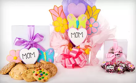 Lady Fortunes Mother's Day Cookie Gift Boxes (Up to 52% Off). Three Options Available. - Primary Image