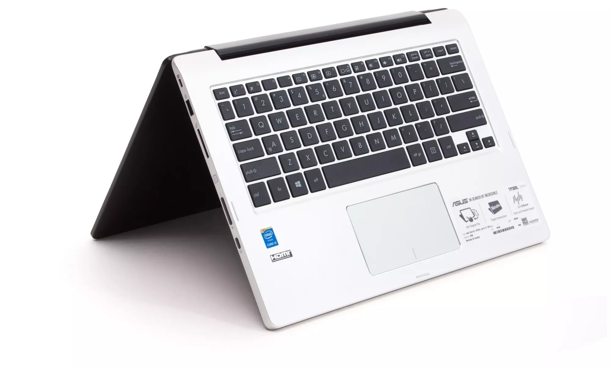 ASUS 13.3" Convertible Intel Core i5-4210U 8GB RAM Touchscreen Laptop (Manufacturer Refurbished) - Second Medium