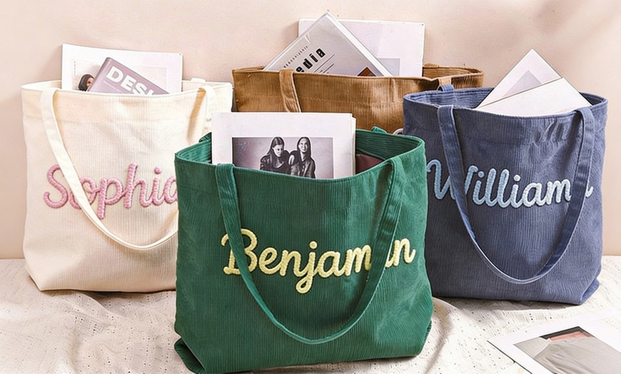 Image 5: Custom Tote Bag | Embroidered Tote Bag 