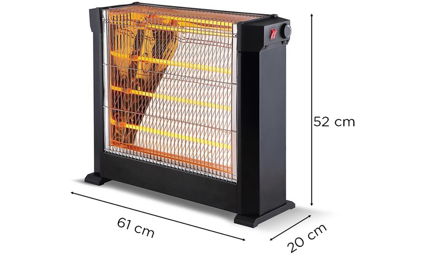 Image 4: Radiateur à quartz à infrarouge