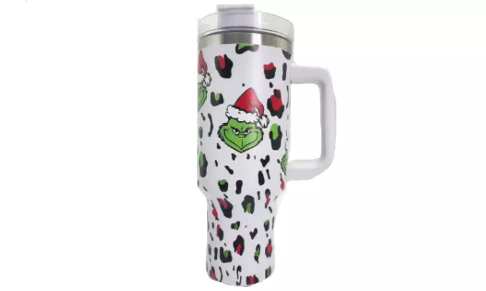 1x oder 2x Edelstahl-Thermobecher 1,2 L mit Grinch-Motiv