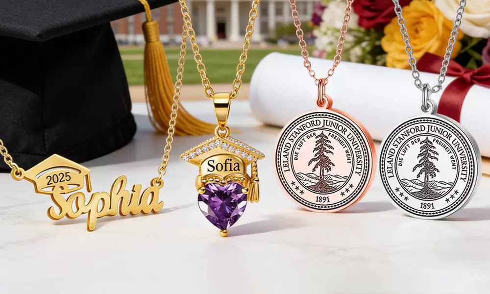 Custom Graduation Jewelry | Personalized Graduation Ring & Necklace