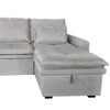 Image 15: Lucca 3 Seater Storage Sofa