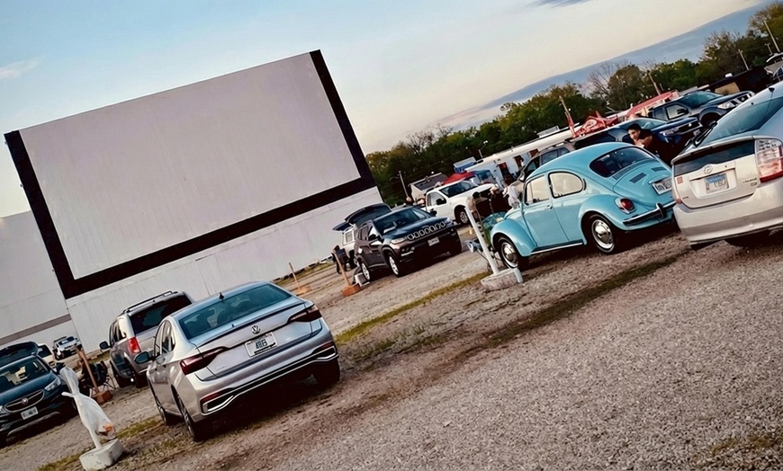 Image 2: Nostalgic Drive-In Movie Experience, IL