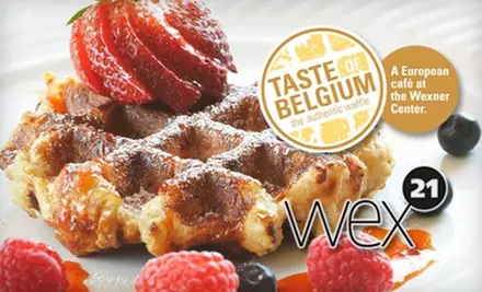 $10 for $16 Worth of Food at Taste of Belgium Plus Two Admissions to the Wexner Center for the Arts Galleries (Up to $26 Value) - Primary Image