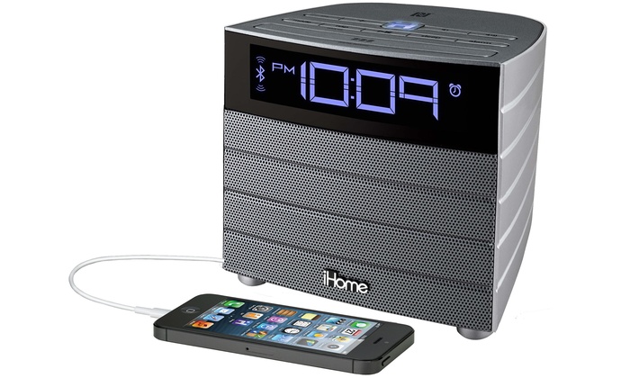 ihome bluetooth speaker alarm clock