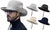Mens Sun Hat Bucket Fishing Hiking Cap Wide Brim UV Protection Hat