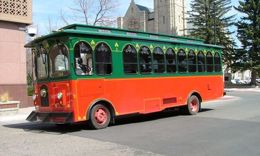 Image 2: A 90-Minute Historic Trolley Tour of Cheyenne for One, Two, or Four