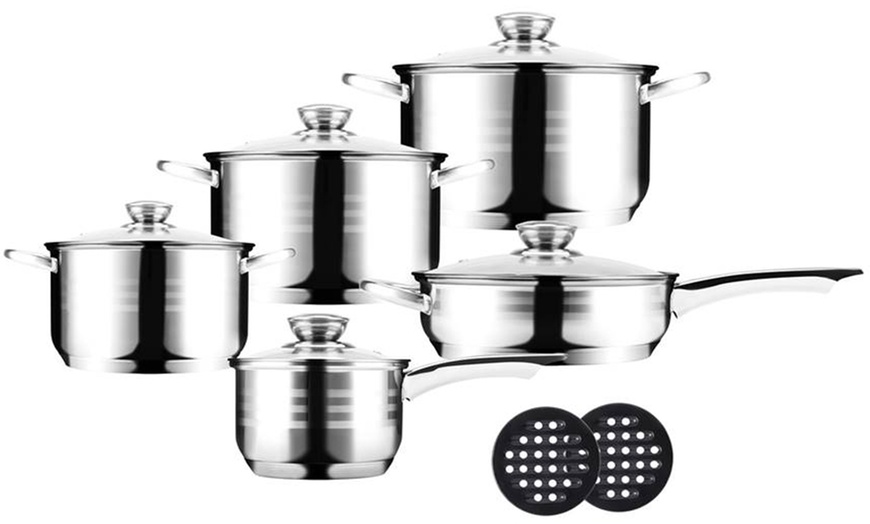 Image 11: Batterie de cuisine 12 pièces inox Royalty Line