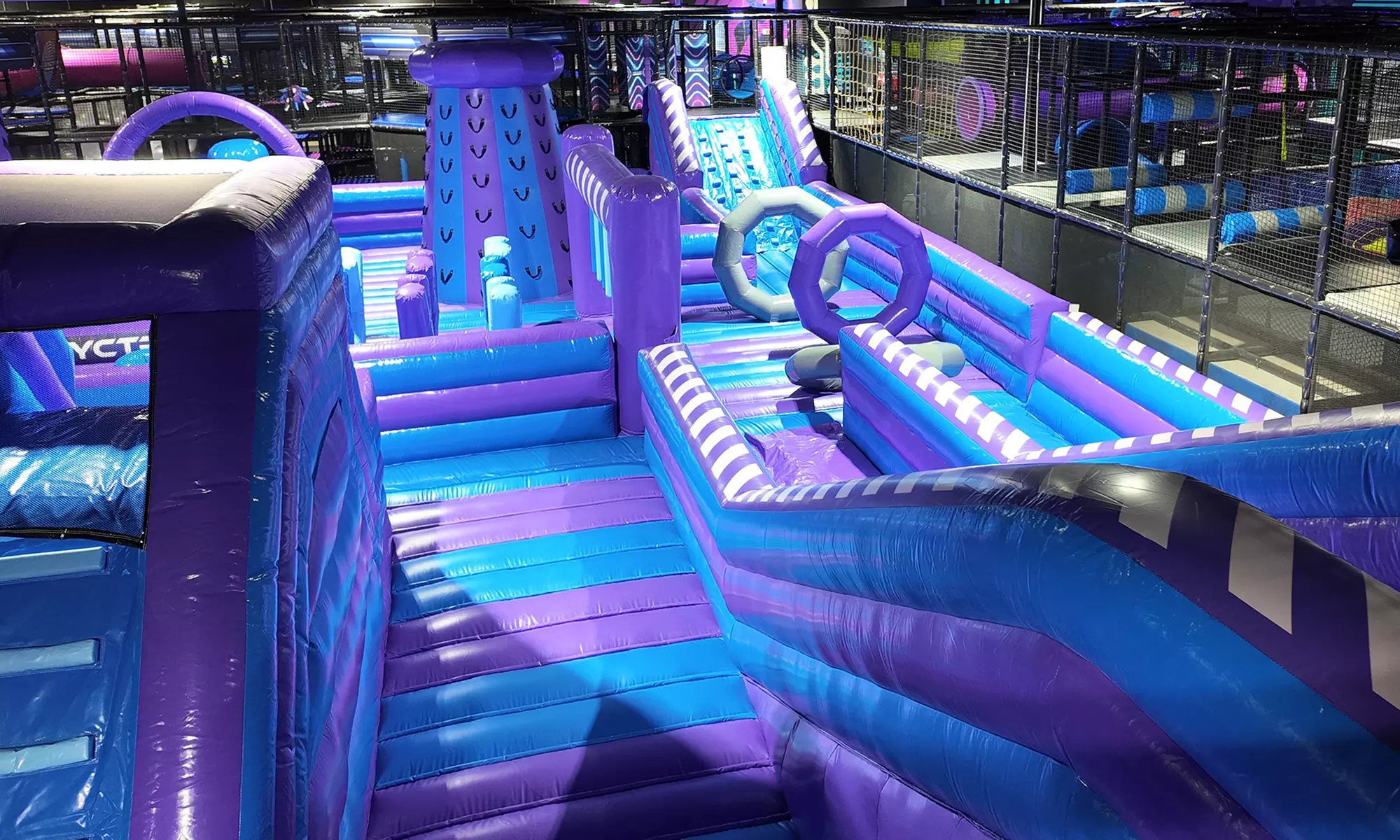 90-Minute Indoor Adventure Park Admission Passes or Party for up to 10 at Syctron Freeplay Arena (Up to 40% Off) - Primary Image
