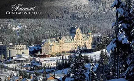 $299 for One-Night Stay and Three-Course Classic Fondue Dinner for Two at The Fairmont Chateau Whistler (Up to $600 Value) - Primary Image