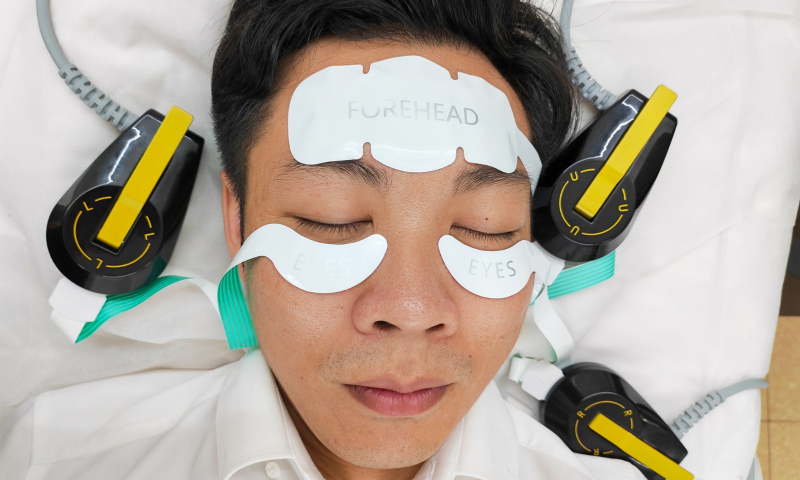EMS Face Muscle Lift for Under Eye, Double Chin,/ Face Lift & More