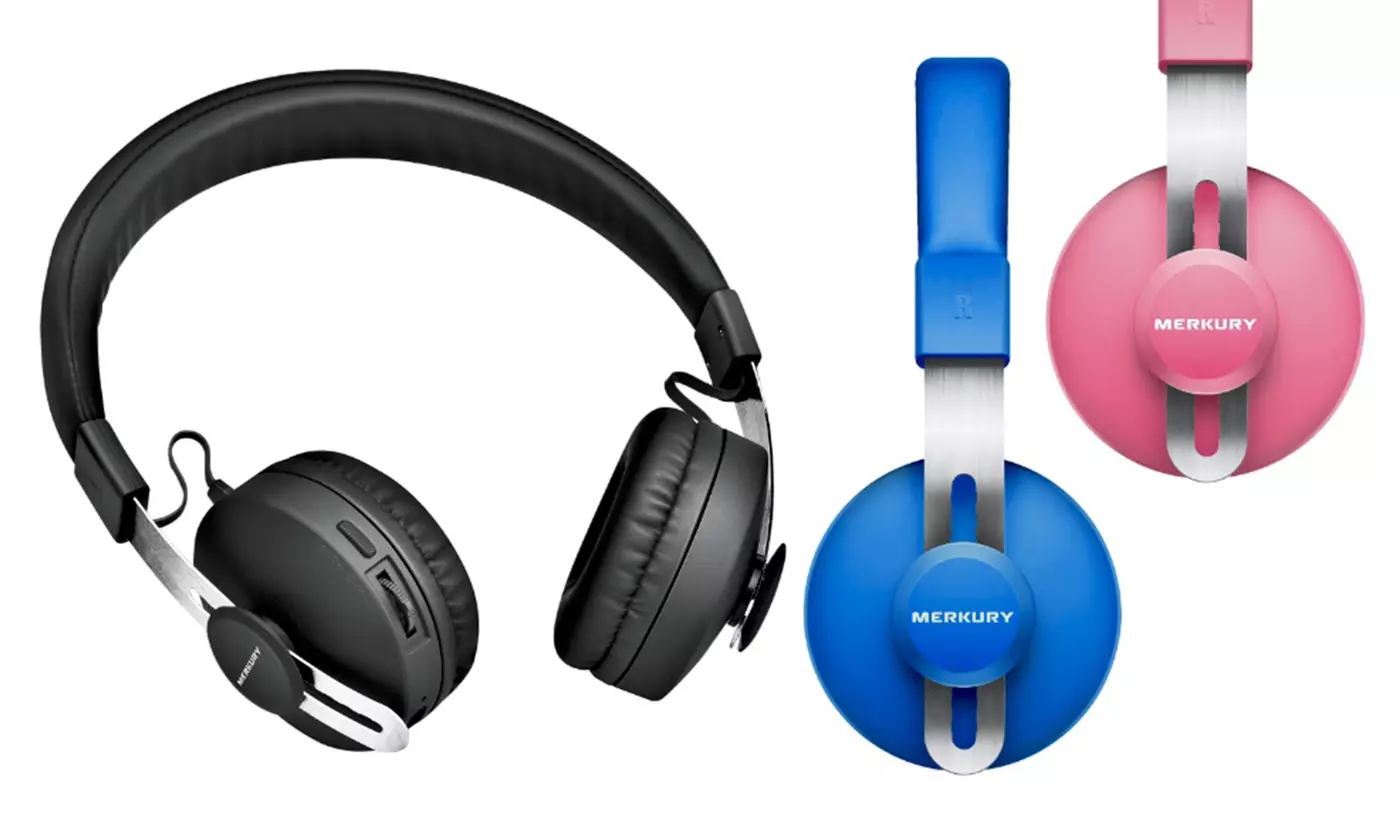 Merkury Innovations Signals Wireless Bluetooth Headphones with Mic - Primary Image