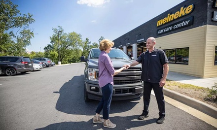 Synthetic Blend Oil Change with Standard Filter and Tire Rotation - Meineke Automotive - NH Meineke Group