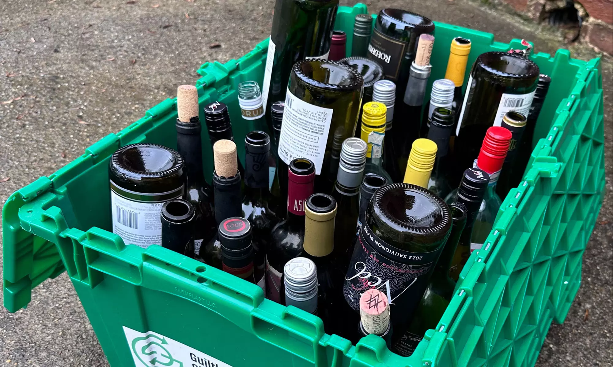 Residential 6-Month Glass Bottles & Jar Recycling Plan with Pickup Service (Up to 50% Off)