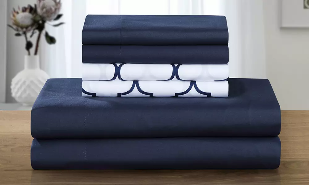 Chic Home Soft Brushed Microfiber Sheet Set Plus Bonus Pillowcases (4 or 6-Piece)  - Primary Image