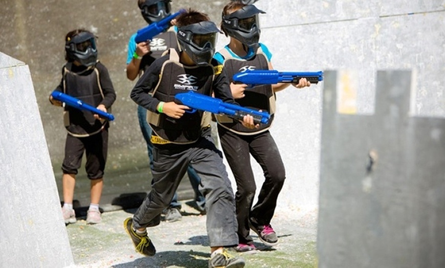 Image 6:  Low-Velocity Paintball Kids Party