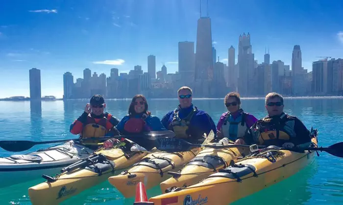 Chicago River Sunset or Architectural Kayaking Tour with Kayak Chicago