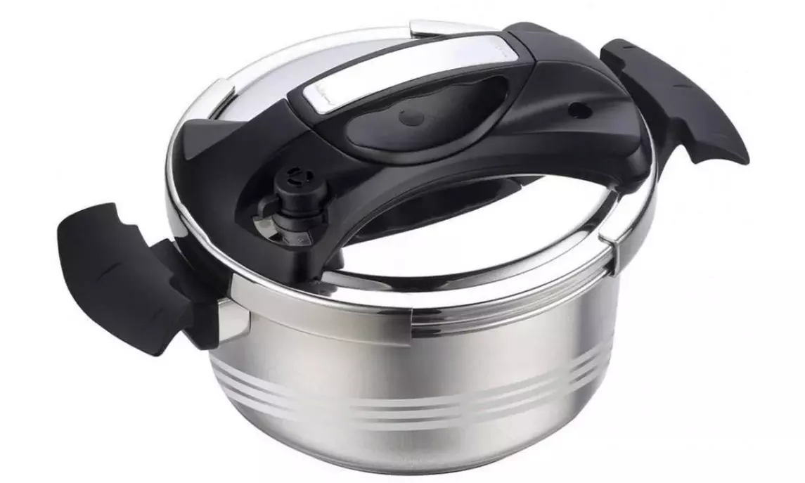 Olla a presión de acero inoxidable de Royalty Line