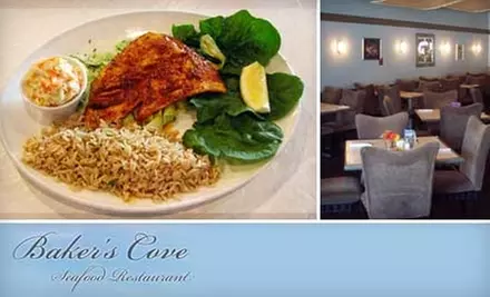 $15 for $30 Worth of Marine Cuisine and Drinks at Baker's Cove Seafood Restaurant - Primary Image