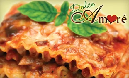 $20 for $40 Worth of Fresh Italian Cuisine and Drinks at Dolce Amore in Naperville - Primary Image