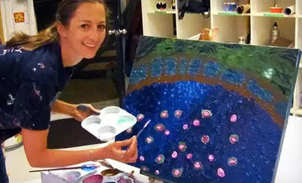 Six-Week Painting, Sculpture, or Clay Class for One or Two at 4Cats Arts Studio (Up to 56% Off) - Primary Image