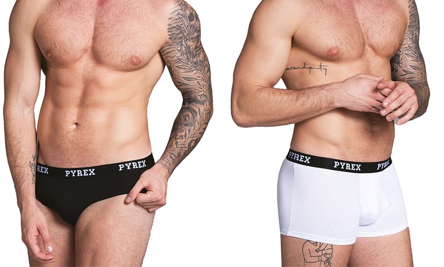 Image 1:  3 o 6 slip o boxer da uomo Pyrex