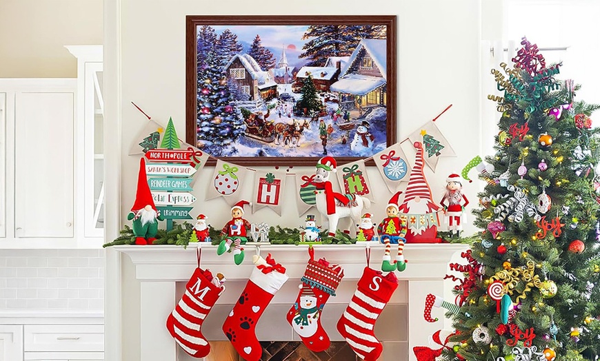 Image 4: 24 Days Christmas Advent Calendar Puzzles