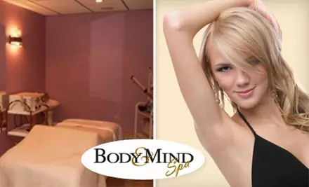 $99 for Three Laser Hair-Removal Treatments at Body and Mind Laser Spa (Up to $600 Value) in Rego Park - Primary Image