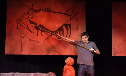 $20 for One Ticket to "Defending the Caveman" at Pittsburgh CLO Cabaret (Up to $44.75 Value). Six Performances Available. - Primary Image
