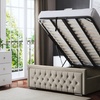 Image 2: DS Living Allegra Upholstered Bed