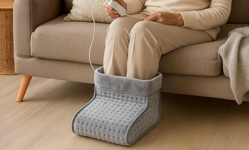 Image 1: Scaldapiedi elettrico 100W